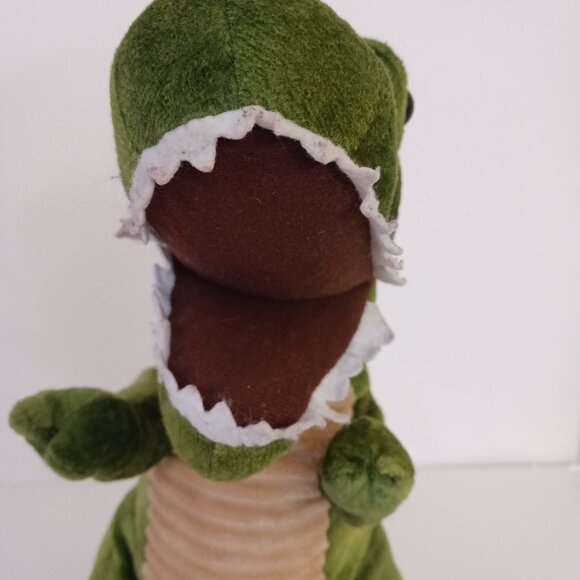 Tom’s Toy International Green T-Rex 19” Plush Dinosaur Stuffed Animal - Picture 4 of 10